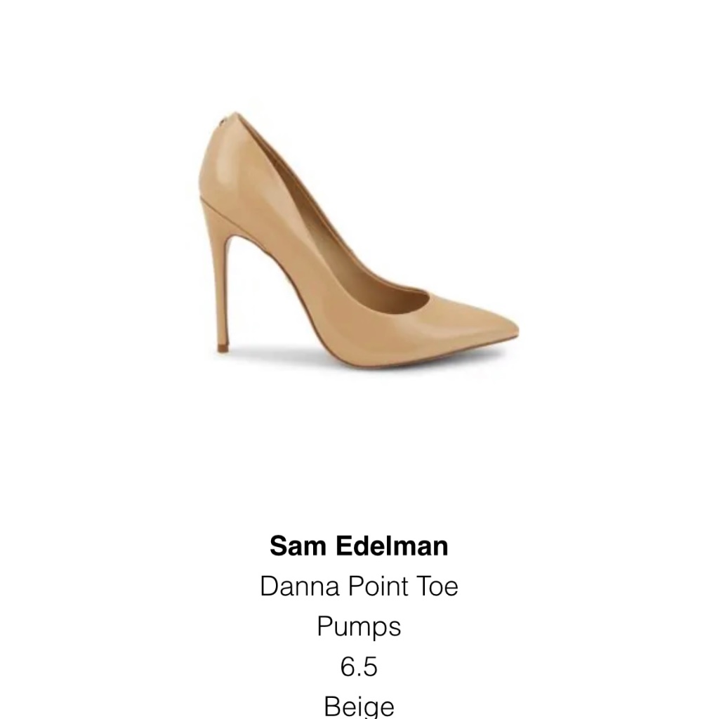 Point Toe Pump
